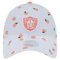 thumbnail image 2 of Women's New Era  White Las Vegas Raiders Fruit Pattern 9TWENTY Adjustable Hat, 2 of 5