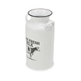 thumbnail image 1 of Cheungs 5436L White Metal Lacquered Finish Milk Jug with Cow with Farm Fresh Milk Text - Large, 1 of 1