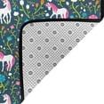 thumbnail image 4 of Area Rugs For Living Room Decor - Cartoon Cute White Horse Flower_A Soft Anti Slip Throw Washable Rugs 5x7 For Bedroom, Indoor Carpet For Bedroom Living Room 80x58In, 4 of 7