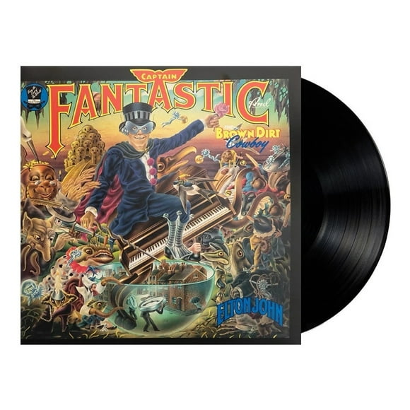Elton John Captain Fantastic & Brown Dirt Cowboy Lp Vinyl Universal Vinyl
