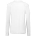 thumbnail image 3 of Women's Levelwear White Cleveland Guardians Slender Glide T-Shirt, 3 of 3