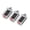 Black Red, variant on Rupoun Spliceable Night Glow Fishing Tackle Box, Magnetic Waterproof Lure Bait Organizer Tool Container for Outdoors (Black, 1 Piece, 3.15x1.57x1.18 inches / 8x4x3 cm)