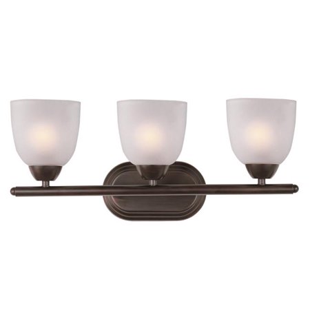 

8.5 x 21 in. Axis 3-Light Bath Vanity Oil Rubbed Bronze