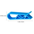 thumbnail image 2 of PAMINGONO 50Pcs Trash Bin Bag Clips with Compact Size for Restaurant and Kitchen in Blue PP, 2 of 8