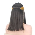 thumbnail image 4 of Peluca para cosplay, pelo sintético de Cleopatra, disfraz de anime para Halloween, 4 of 4