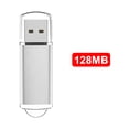 thumbnail image 2 of disco de almacenamiento Unidad flash USB Disco de almacenamiento de alta velocidad Pendrive USB 2.0 portátil Unidad de pulgar de salto de metal de aleación de zinc con tapa transparente JShteea  Nuevo, 2 of 7