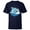Navy, variant on Avatar: The Way of Water Creatures of Sea and Sky - Short Sleeve T-Shirt for Kids - Customized-Black