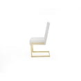 thumbnail image 3 of Modrest Batavia Modern White Dining Chair (Set of 2), 3 of 5