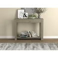 thumbnail image 3 of Safdie & Co. 40"L 2-Drawers 1-Shelf Console Table in Dark Taupe, 3 of 4