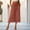 Watermelon Red, variant on BUIGTTKLOP Womens Capri Pants Wide Leg High Waist Tie Knot Pants Casual Palazzo Trousers with Pockets