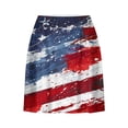 thumbnail image 3 of QATAINLAV Plus Size 4th of July Skort, Women 2025 Summer Fake Two Piece Yoga Shorts American Flag Patriotic Tennis Skirts Camisas Para Hombres Multicolor XXL, 3 of 6