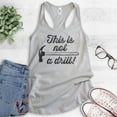thumbnail image 2 of This Is Not A Drill Tank Top, Ladies Racerback Tank Top, Hammer Tank, Tool Tank, Handyman Tank, Fix-it Tank, Silver Gray, XX-Large, 2 of 3