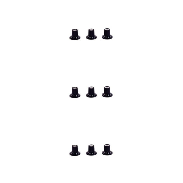 Advancent Style Guitar Amp Knobs Skirted Guitar Volume Potentiometer Accessories Anti-skidding Knobs Caps for 6mm Shaft Pots Amplifers Type1 NO1 Advancent CBP470896