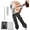 1pcs, variant on Black Anti-Slip Grip Gear Lock Nail Clipper Set with Ultra-Sharp Curved Tips for Thick Hard & Ingrown Toenails, Ergonomic Angled Clippers