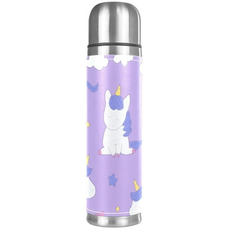 

Cute Unicorn Character Collection Pattern Premium Insulated Water Bottle - Water Mug with Food-Grade PP Vacuum Insulated Leak-proof BPA-Free