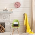 thumbnail image 2 of Round Wall Clock Silent Non-Ticking Battery Operated Clock 10 Inch, Rose Gold Pink Glitter Home Decor for Living Room, Bathroom, Bedroom, Kitchen, Office and School, 2 of 5