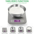 thumbnail image 5 of Topchances Rechargeable Kitchen Scale USB High Precision Backlit LCD Food Scale, 5 of 9