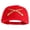 Red, variant on U.S. Army Infantry Embroidered Retro Cotton Blend Snapback Cap - Charcoal OSFM