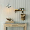thumbnail image 5 of Design House Mason Barn Light Indoor/Outdoor Wall Mount Modern Industrial Farmhouse Wall Light 10-inch, Galvanized Paint, 5 of 24