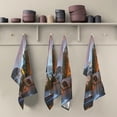 thumbnail image 5 of Dreamtimes Dusk Town Kitchen Dish Towels, 18 Inch x 28 Inch Dishcloths, Dish Cloths for Washing Dishes Dish Rags and Drying Dishes, 5 of 7