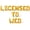 Gold, variant on Letter Balloons - LICENSED TO WED 16" Inch Alphabet Letters Foil Mylar Balloon Bachelorette Party Banner (Purple)