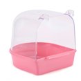 thumbnail image 1 of Parrot Bath Box Hanging Anti-skid Bird Bathing Tub Parrot Bath Tub for Budgie, 1 of 4