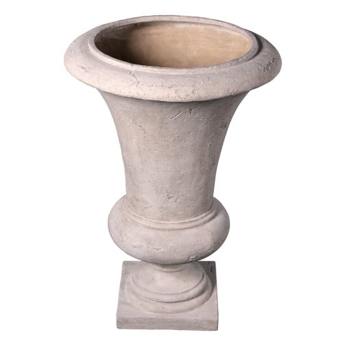 Design Toscano Viennese Architectural Garden Fiberglass Resin Urn Planter (Set of 2) by Design Toscano