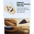 thumbnail image 3 of Bloomr Bag - Small Crescent Puffer Purse Shoulder Bag for Women, Nylon Quilted with Adjustable Shoulder Strap, Puffy Bag, 3 of 14