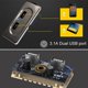 thumbnail image 3 of 2X VehíCulo DC5V / 3.1A Puertos USB Duales Cargador Accesorios de Modificación de Enchufes para Coche Camping Autocaravana Caravana, 3 of 5