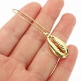 thumbnail image 3 of Miangastore 1 Pair Cute Earrings Golden Color Conch Shape for Jewelry Work Party Banquet, 3 of 8
