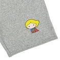thumbnail image 2 of Superman Supergirl Cute Chibi Character Mens Sweat Shorts, 2 of 5