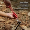 thumbnail image 4 of PinesC Portable Adjustable Fix Camping Rope, Portable Adjustable Windproof Camping Rope, Adjustable Camping Rope, Tent Tarps Camping Rope for Canopy Shelter (red), 4 of 5