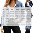 thumbnail image 3 of Rciityk Women's Fleece Lined Denim Jacket Classic Lapel Collar Buttons Closure Jean Coat with Pockets Windproof Warm Winter Jacket for Cold Weather, 3 of 8