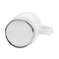 thumbnail image 4 of Taza cerámica tarro con placa metálica -ilma blanco 7.5 x 12, 4 of 5