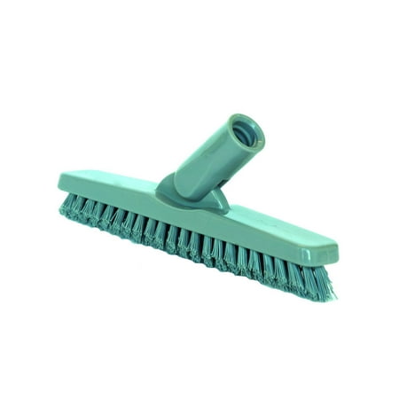 As Seen on TV - Supreme Cleaning Grout Brush 9"-in W Hard Poly Bristle Plastic Heavy Duty - Grey