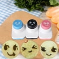 thumbnail image 4 of Cartoon Rice Ball Molds DIY Smiling Face Shape Seaweed Cutter Bento Sushi Tools, 4 of 14