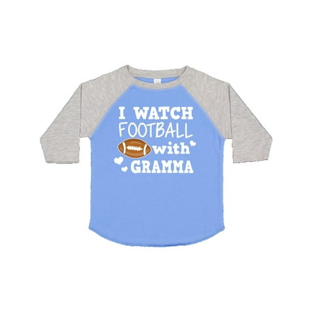 

Inktastic I Watch Football with My Gramma Gift Toddler Boy Girl T-Shirt