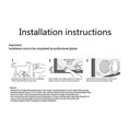 thumbnail image 4 of Dosaele Rond Shpe pour Porte de Chat Transparent pour Porte de Chat pour Porte en Verre 4 Méthodes de Verrouillage Facile à Installer Porte Trou pour Chiot, 4 of 15