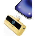 thumbnail image 1 of Mini cargador portátil Power Bank INIU de 5500 mAh, color amarillo, 1 of 7