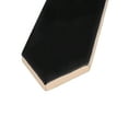 thumbnail image 4 of Piquet 2 in. x 10 in. Matte Black Ceramic Picket Wall and Floor Tile (5.38 sq. ft./case) (44-pack), 4 of 6