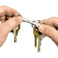thumbnail image 3 of Lucky Line 3-Way Pull Apart Keychain Aluminum - Durable - 1 Pack, 3 of 6