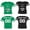 Men Green / Women Black, variant on I Only Have Eyes For Him Her Matching Couple Cotton Jerseys (Men Green / Women Black) (Men S / Women S)
