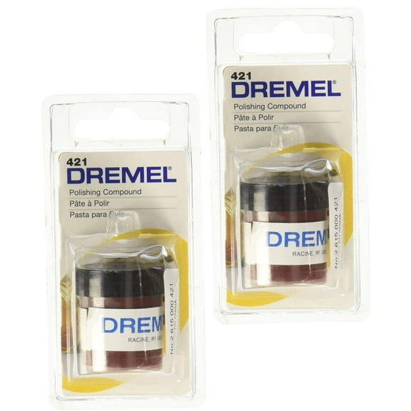 Dremel Genuine OEM Replacement Polishing Compounds - 421-2PK