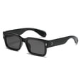 thumbnail image 1 of Gafas de Sol SUNBSR Clásicas Cuadradas para Mujer y Hombre Negro/Gris, 1 of 8