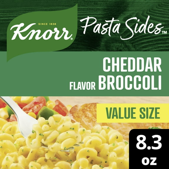 Knorr Pasta Sides Cheddar Broccoli Family Size, 8.3 oz Pouch