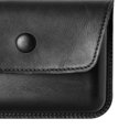 thumbnail image 4 of Cartera De Cuero Genuino Monedero Titular De La Tarjeta De Crédito Bolsa De Licencia De Conducir Sunnimix Cartera pequeña para hombre, 4 of 6