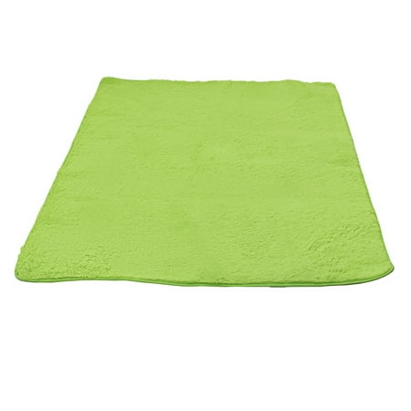Indigo Carpet Clearance 23x47'' 13 Colors Modern Soft Fluffy Floor Rug Anti-skid Shag Shaggy Area Rug Bedroom Dining Room Carpet Yoga Mat Child Play Mat ()
