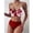 Red, variant on Swimming Costume Women Swimwears Platform Competitor Analysis Contemporary Brazilian Push Up Bandeau Swimsuit for Women Black S