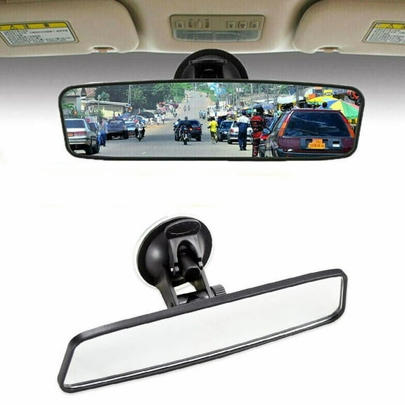 COSTYLE Rear View Mirror Universal Anti-glare HD Car Interior Rear View Mirror with Adjustable Suction Cup