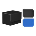thumbnail image 1 of Caja de baraja de cartas Cola para más de 100 cartas Negro Gris, 1 of 8